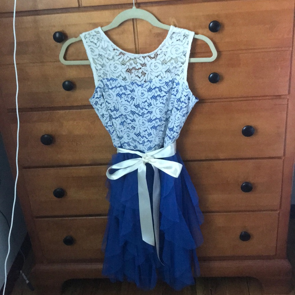 Blue Special Occasion Dress